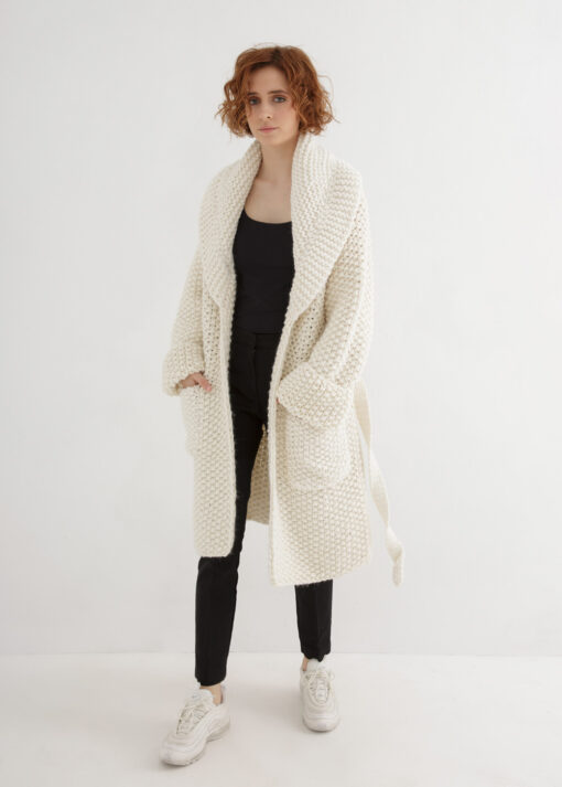 Coat knitting pattern