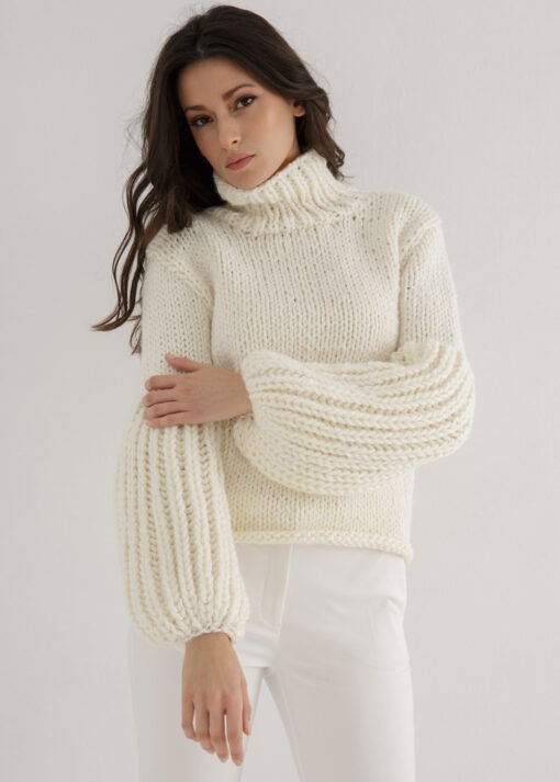 Chunky Sweater Knitting Pattern