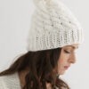 Chunky Cable Beanie Knit Pattern