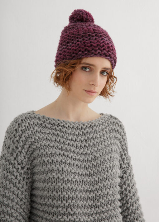 chunky beanie knit pattern