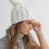 Cable Beanie Knitting Pattern