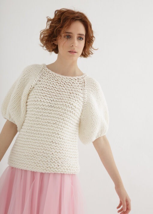 Top Down Sweater Knitting Pattern
