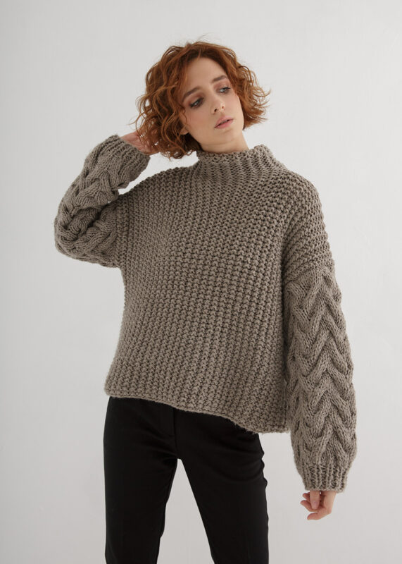 Sweater Knitting Pattern unique and amazing – Through the Stitch