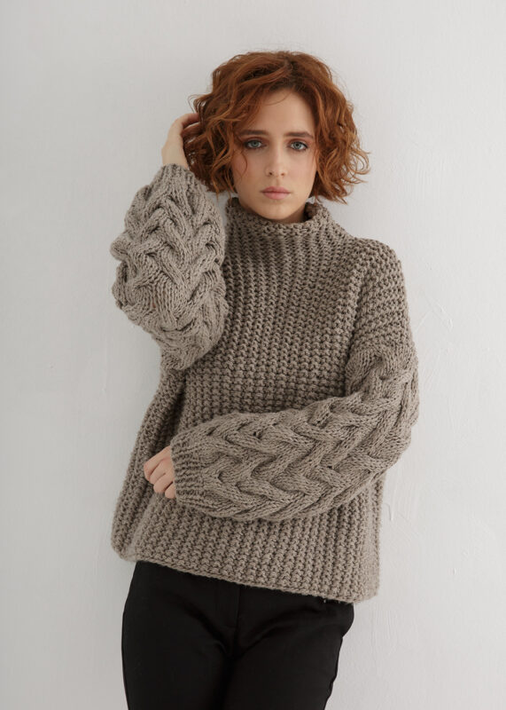 Sweater Knitting Pattern unique and amazing – Through the Stitch