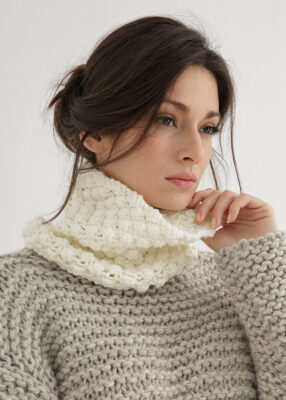 An amazing scarf knitting pattern – Through the Stitch