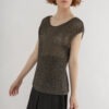 horizontal knitted top