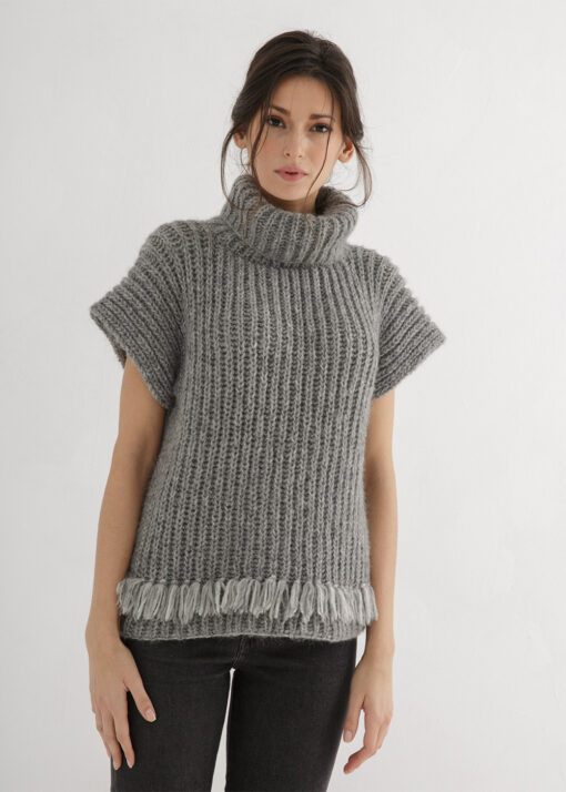 Brioche Sweater Knit Pattern