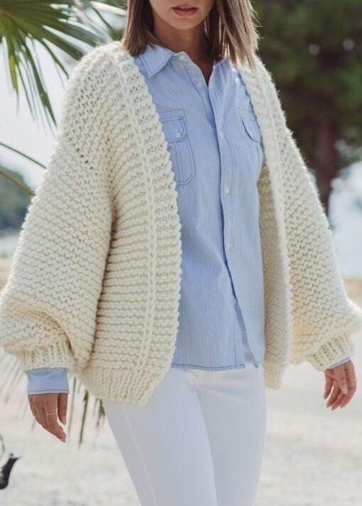 Cardigan knitting pattern