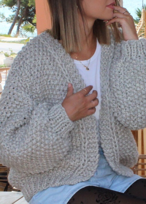 cardigan knit pattern