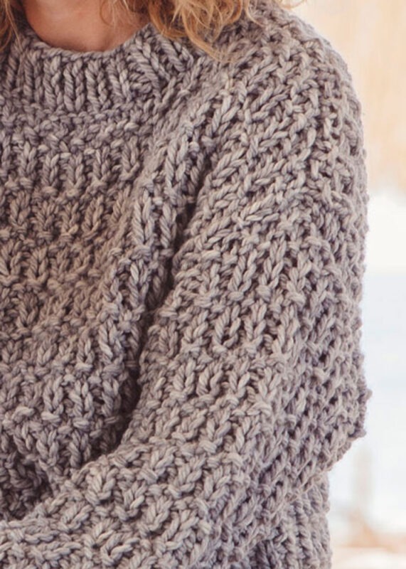Sweater Knit Pattern easy and amazing – Through the Stitch
